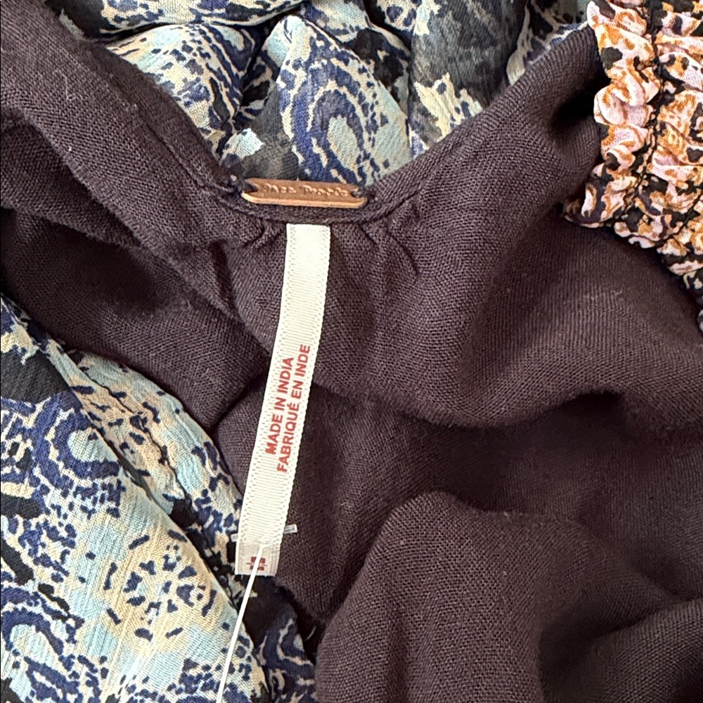 Free People Floral Mini Dress Size M NWT - Picture 10 of 13